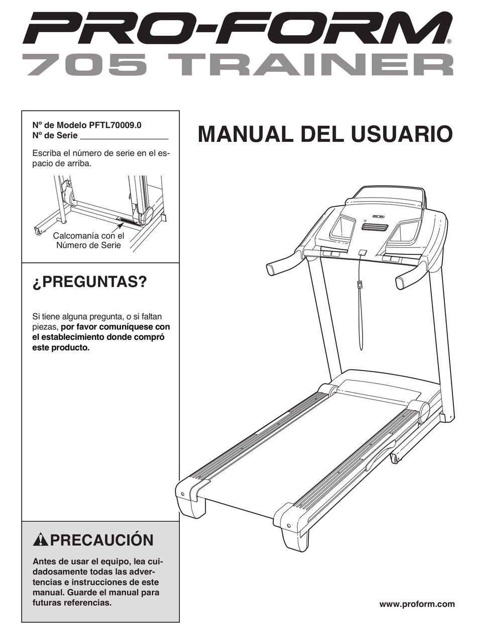 Nordictrack e400 online manual