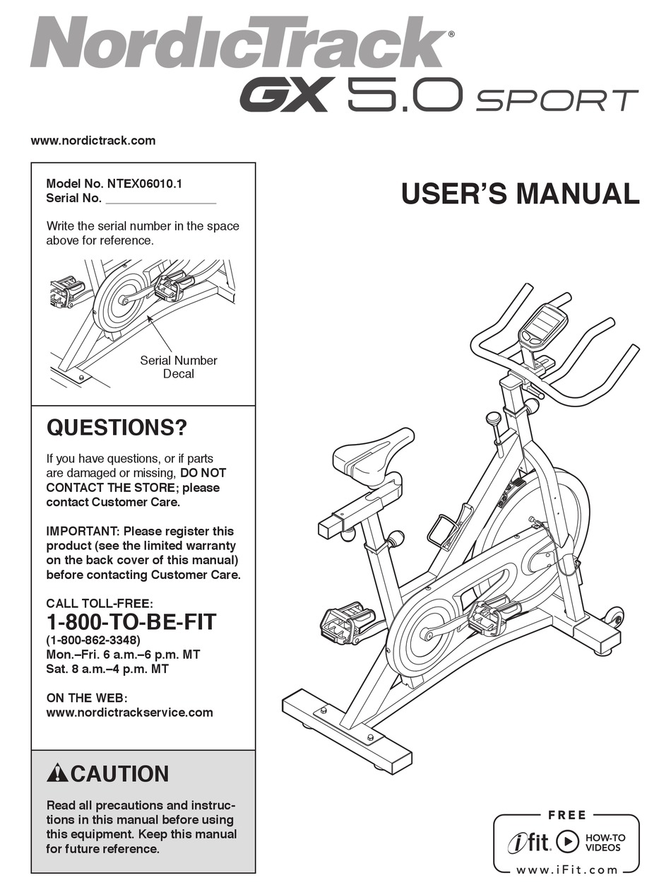 Nordictrack discount gx5 0