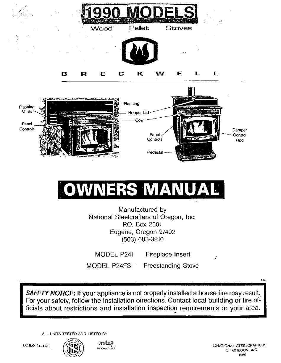 BRECKWELL P24I OWNER'S MANUAL Pdf Download | ManualsLib