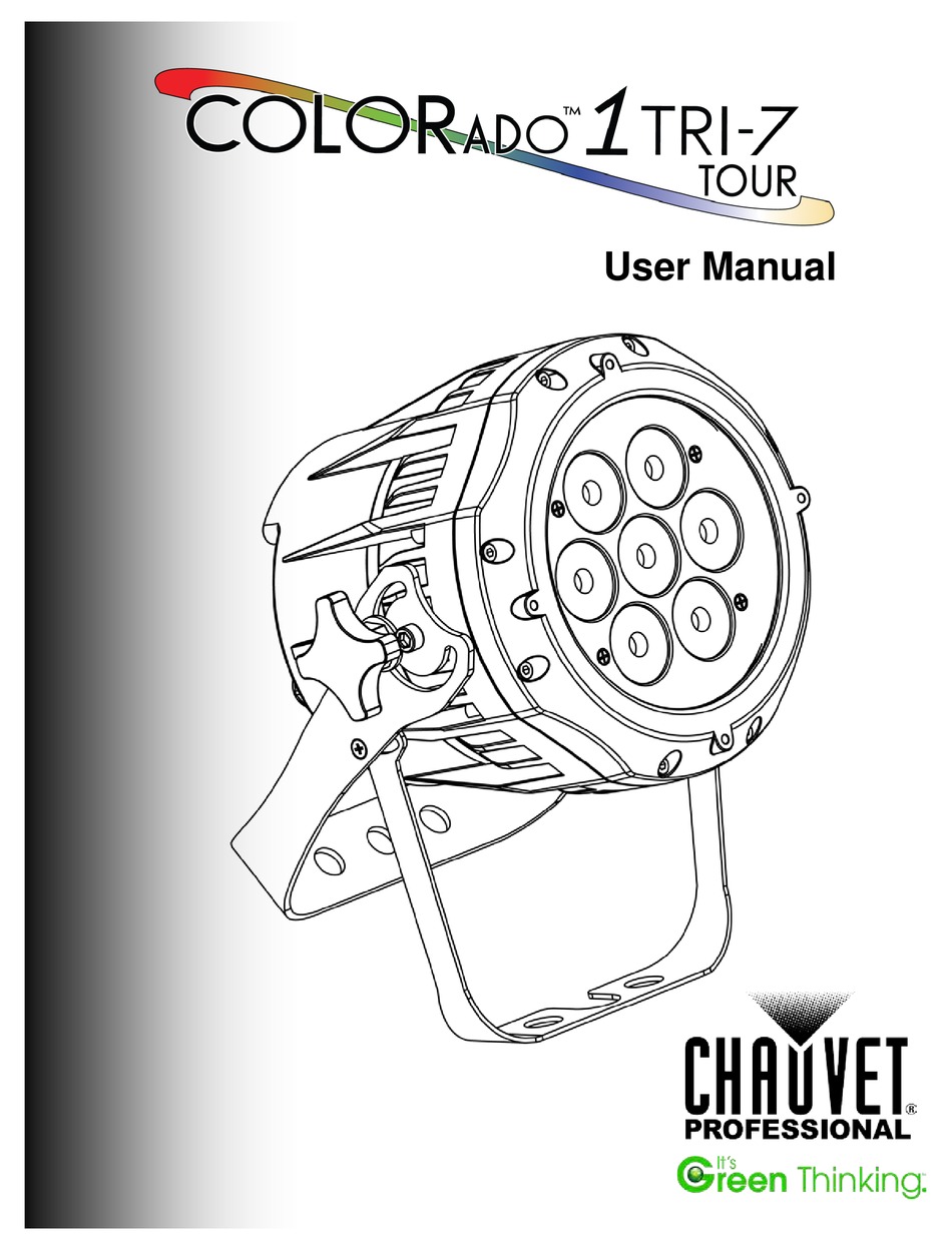 chauvet colorado 1 tri tour manual