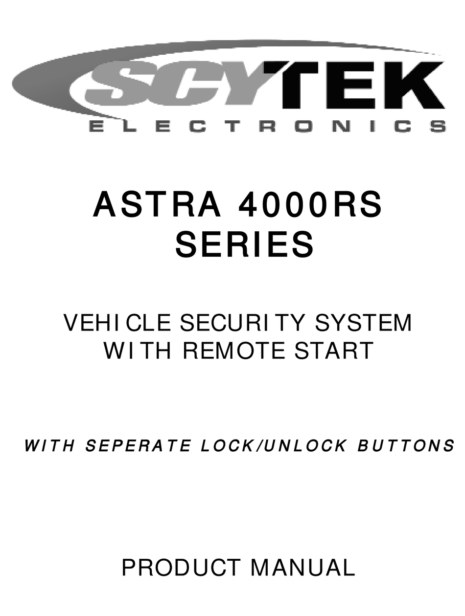 scytek remote start