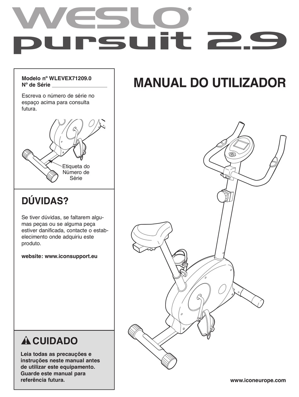 weslo pursuit 2.0 ds