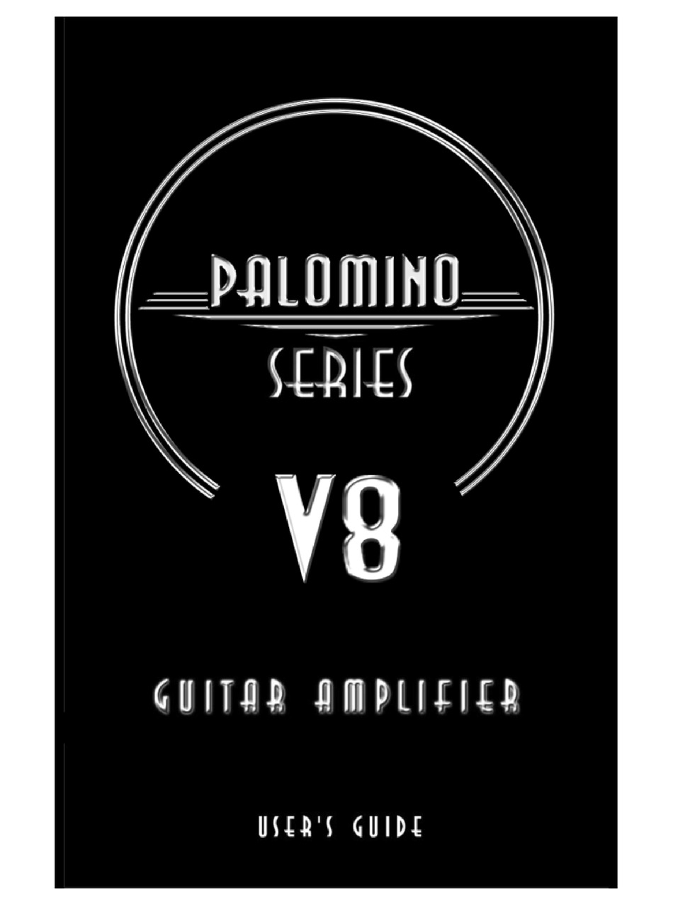 CRATE PALOMINO V8 USER MANUAL Pdf Download | ManualsLib