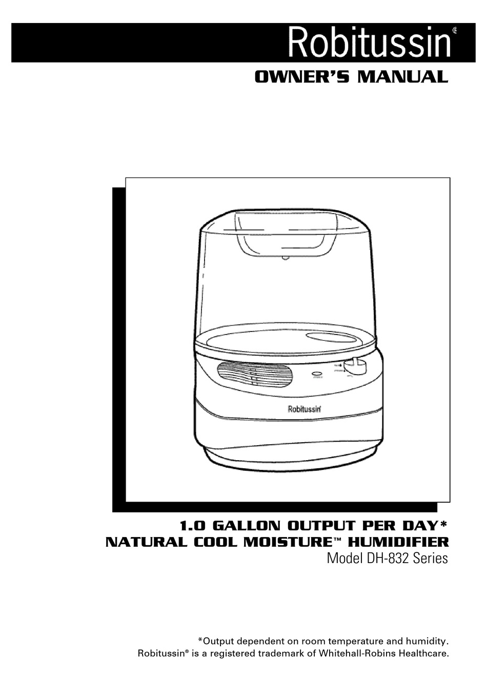 Robitussin humidifier clearance