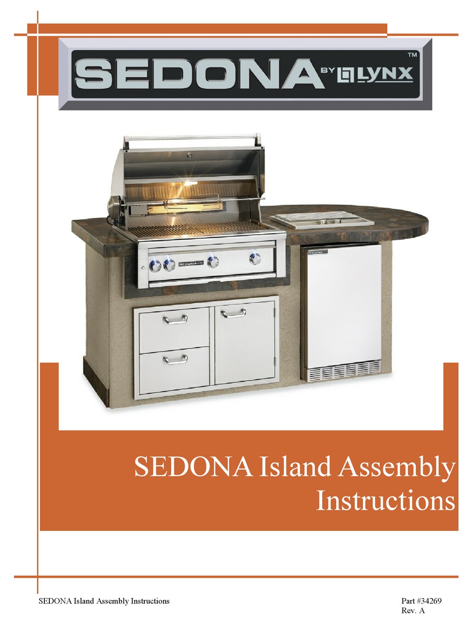 SEDONA ISLAND ASSEMBLY INSTRUCTIONS MANUAL Pdf Download ManualsLib