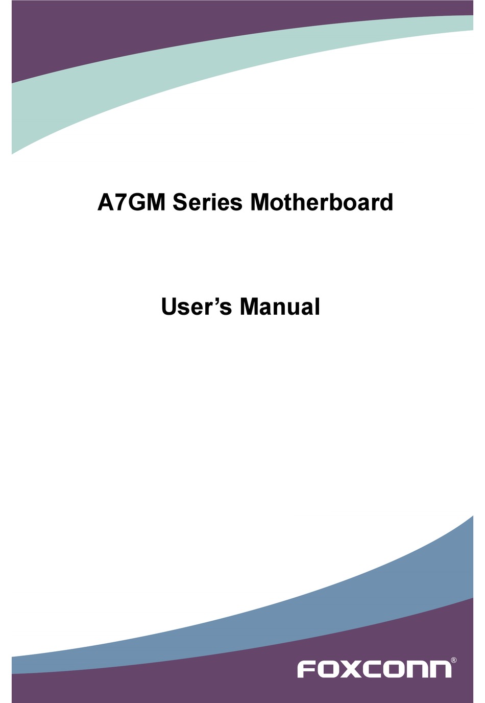 Foxconn A7gm S User Manual Pdf Download Manualslib