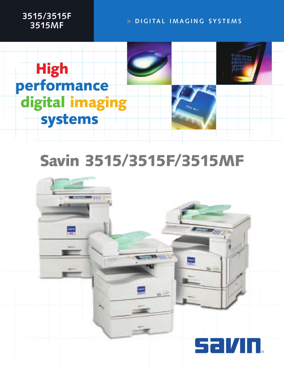 savin 3515mf manual