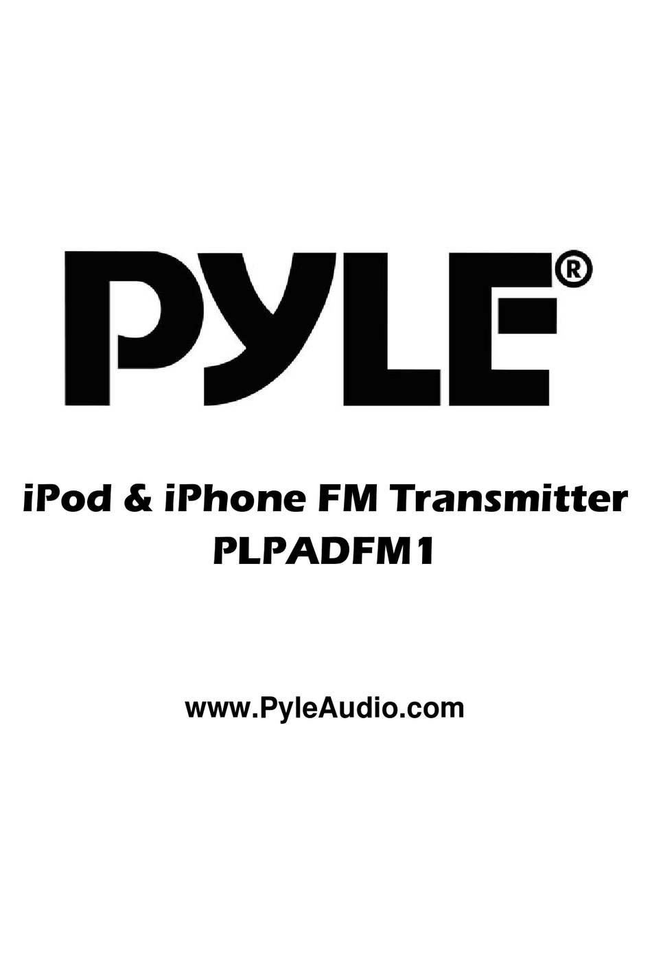 PYLE PLPADFM1 MANUAL Pdf Download ManualsLib