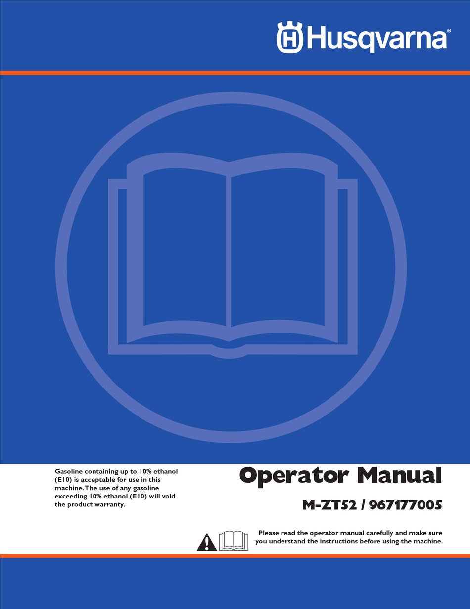 M-ZT52 OPERATOR'S MANUAL Pdf Download |