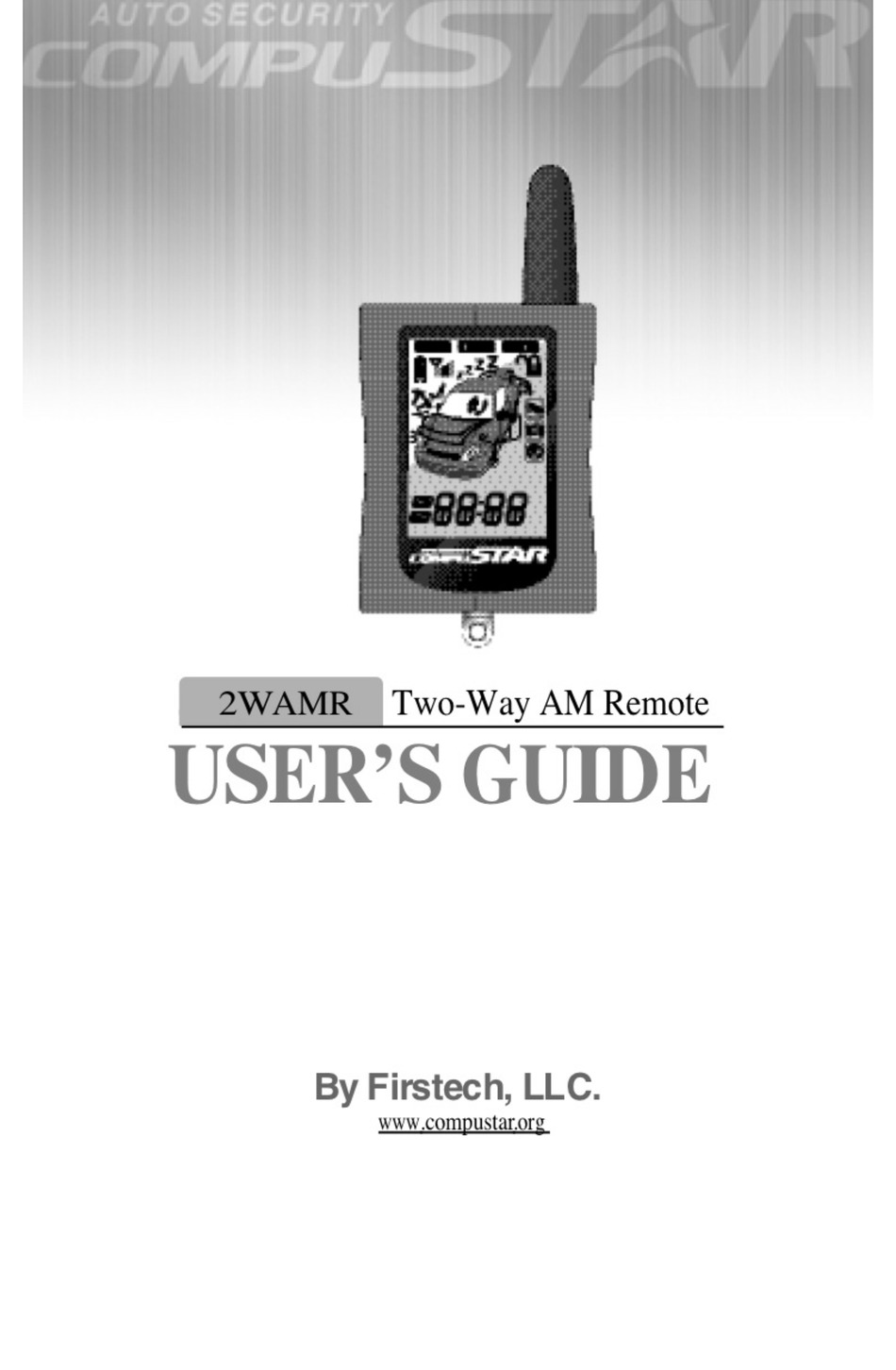 COMPUSTAR 2WAMR USER MANUAL Pdf Download | ManualsLib