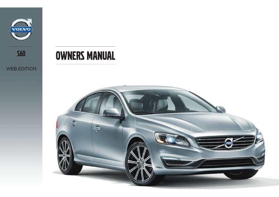 VOLVO S60 OWNER'S MANUAL Pdf Download ManualsLib