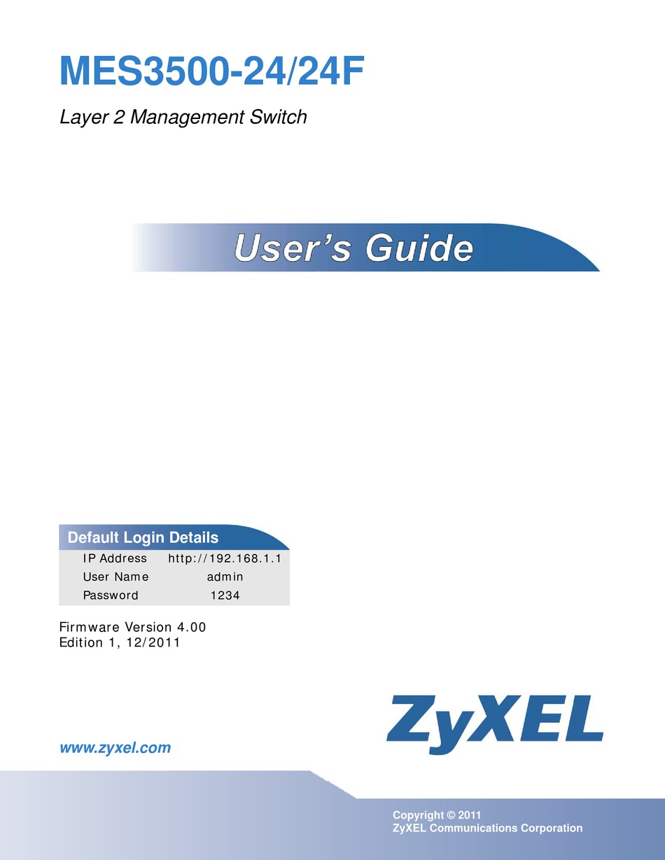 zyxel firmware ves-1124