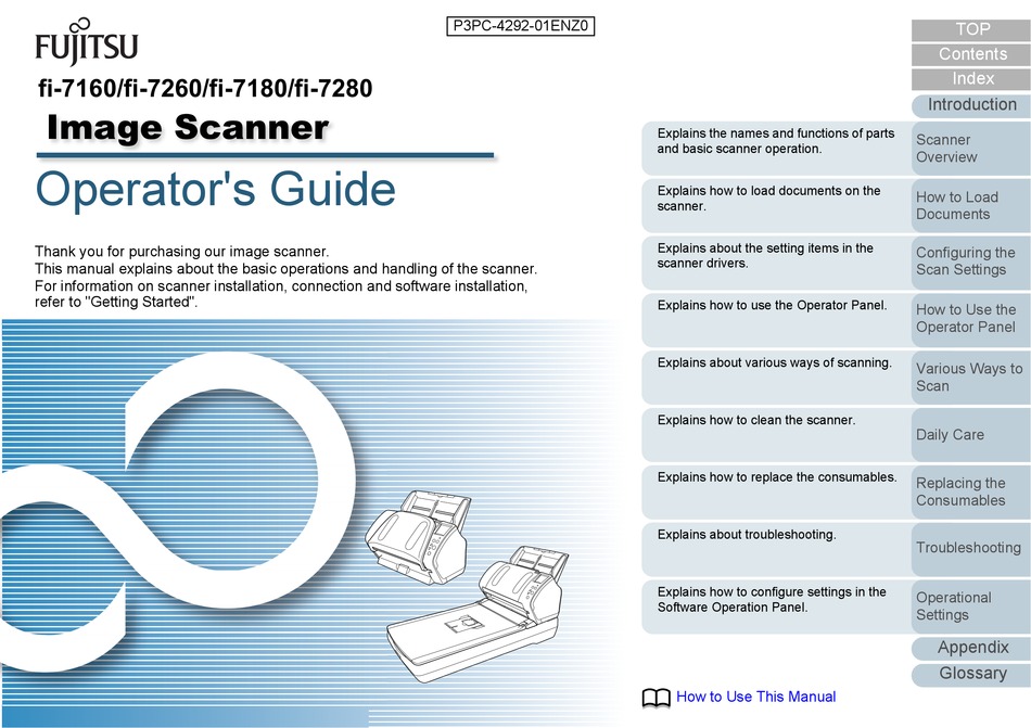 fujitsu fi 7160 scanner manual