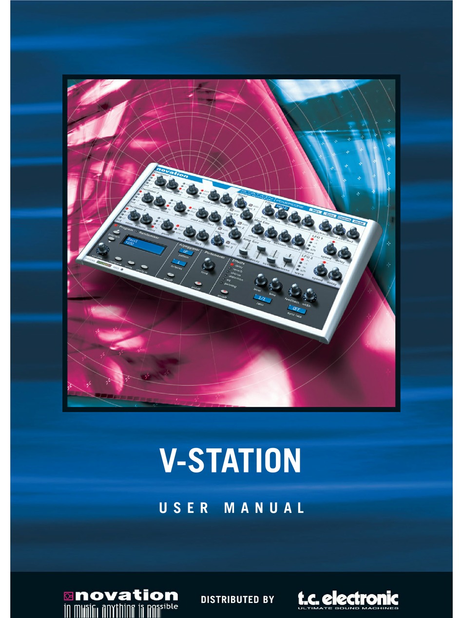 TC ELECTRONIC VSTATION USER MANUAL Pdf Download ManualsLib