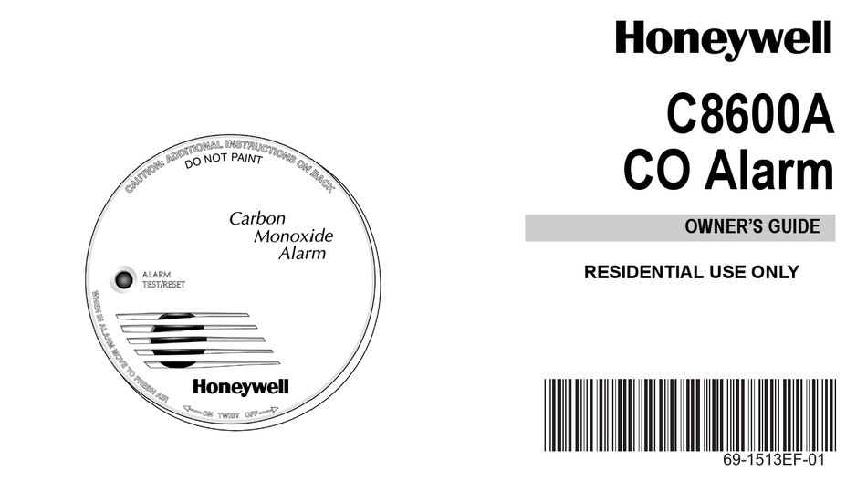 HONEYWELL C8600A OWNER'S MANUAL Pdf Download | ManualsLib