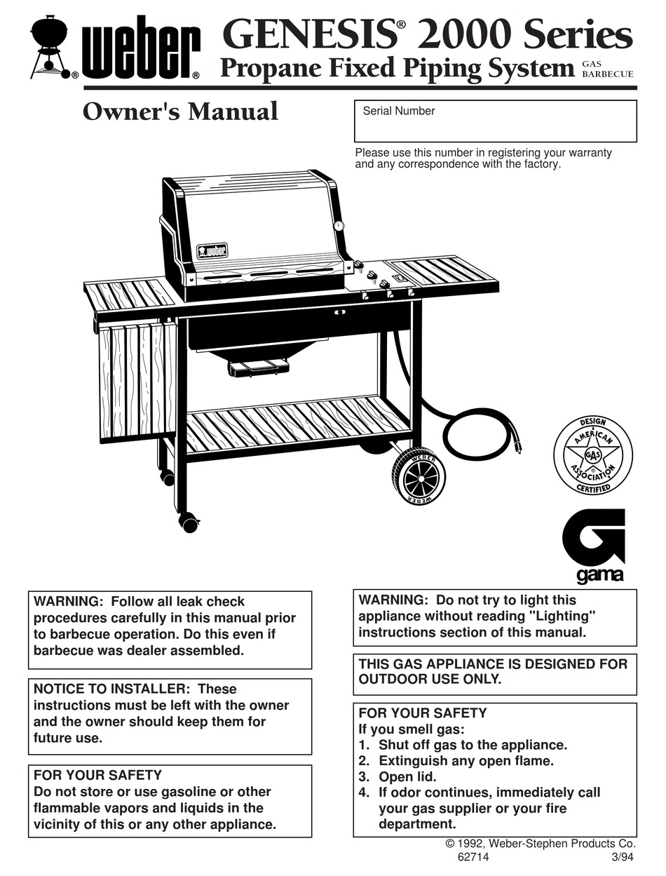 Weber on sale genesis 2000