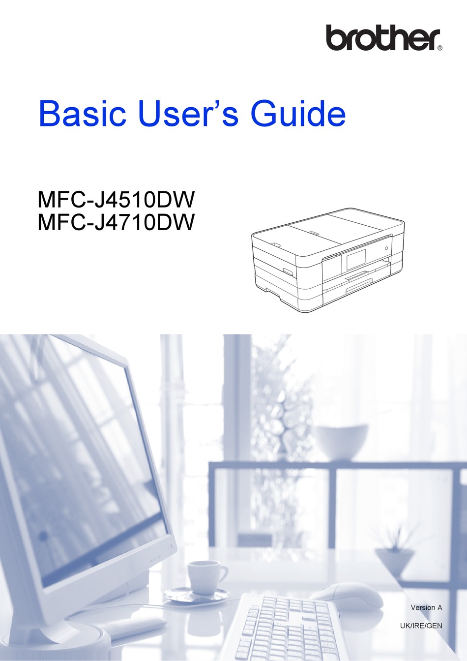 manual for brother mfc j4510dw printer