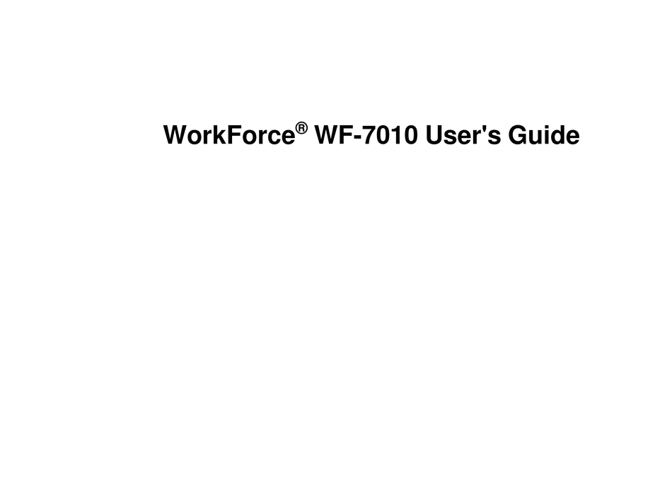 workforce 7010