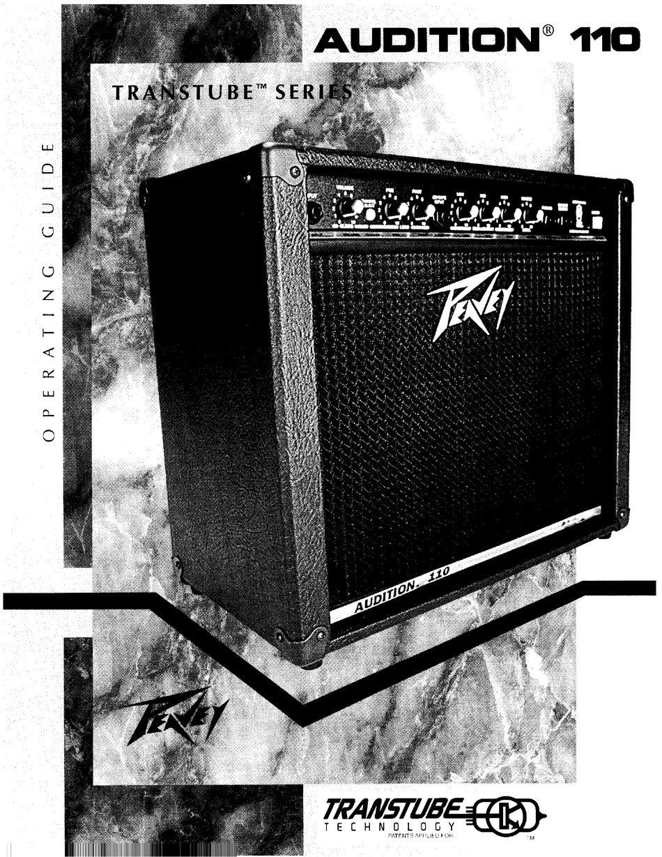 peavey audition 110 amplifier