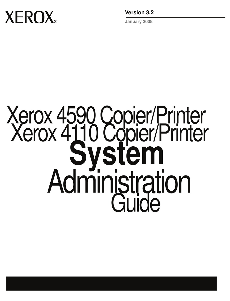 Auto Job Promotion - Xerox 4590 System 