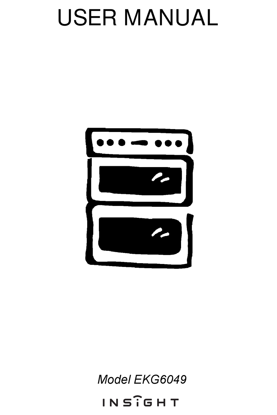ELECTROLUX INSIGHT EKG6049 USER MANUAL Pdf Download ManualsLib