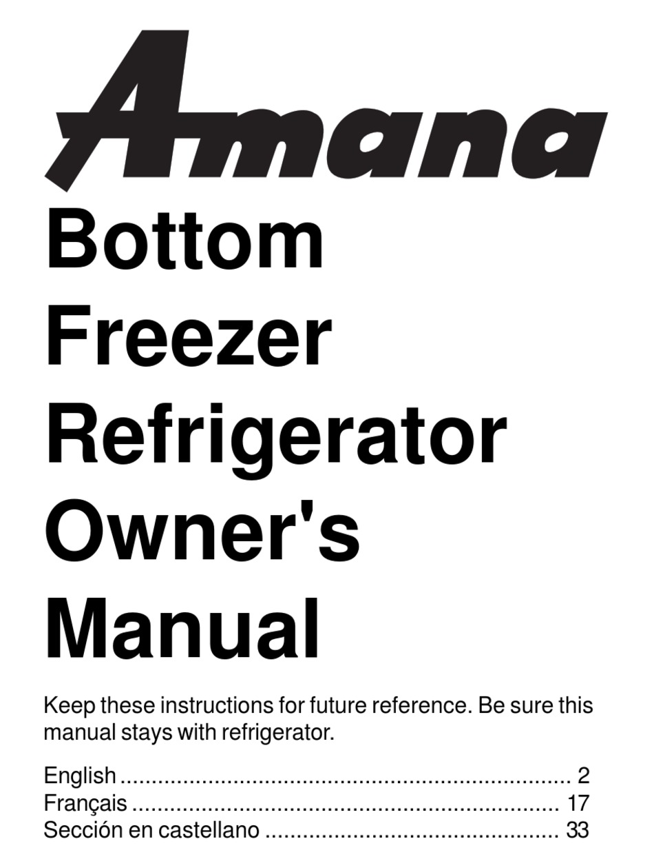 amana brf20