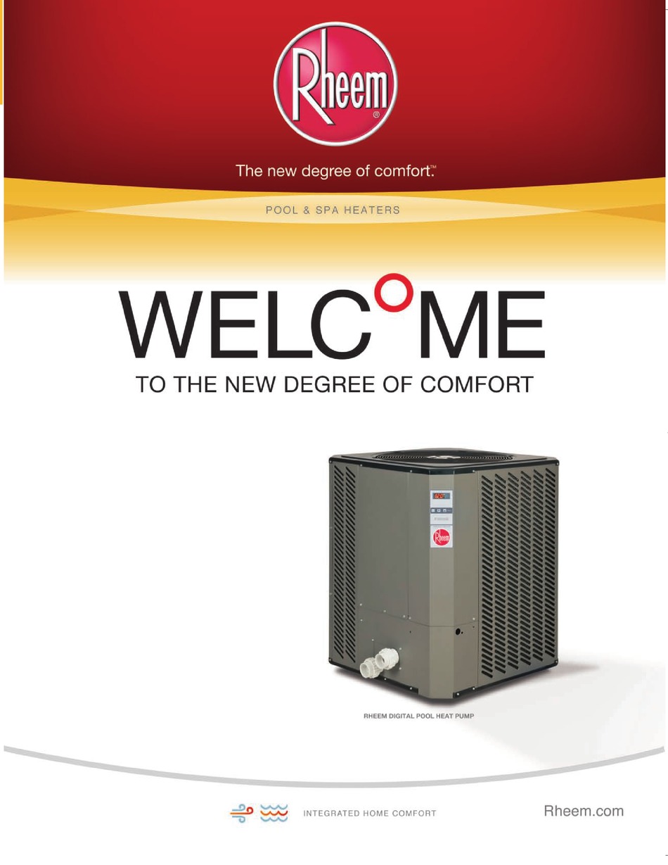 RHEEM COMPACT HEAT PUMP BROCHURE Pdf Download ManualsLib