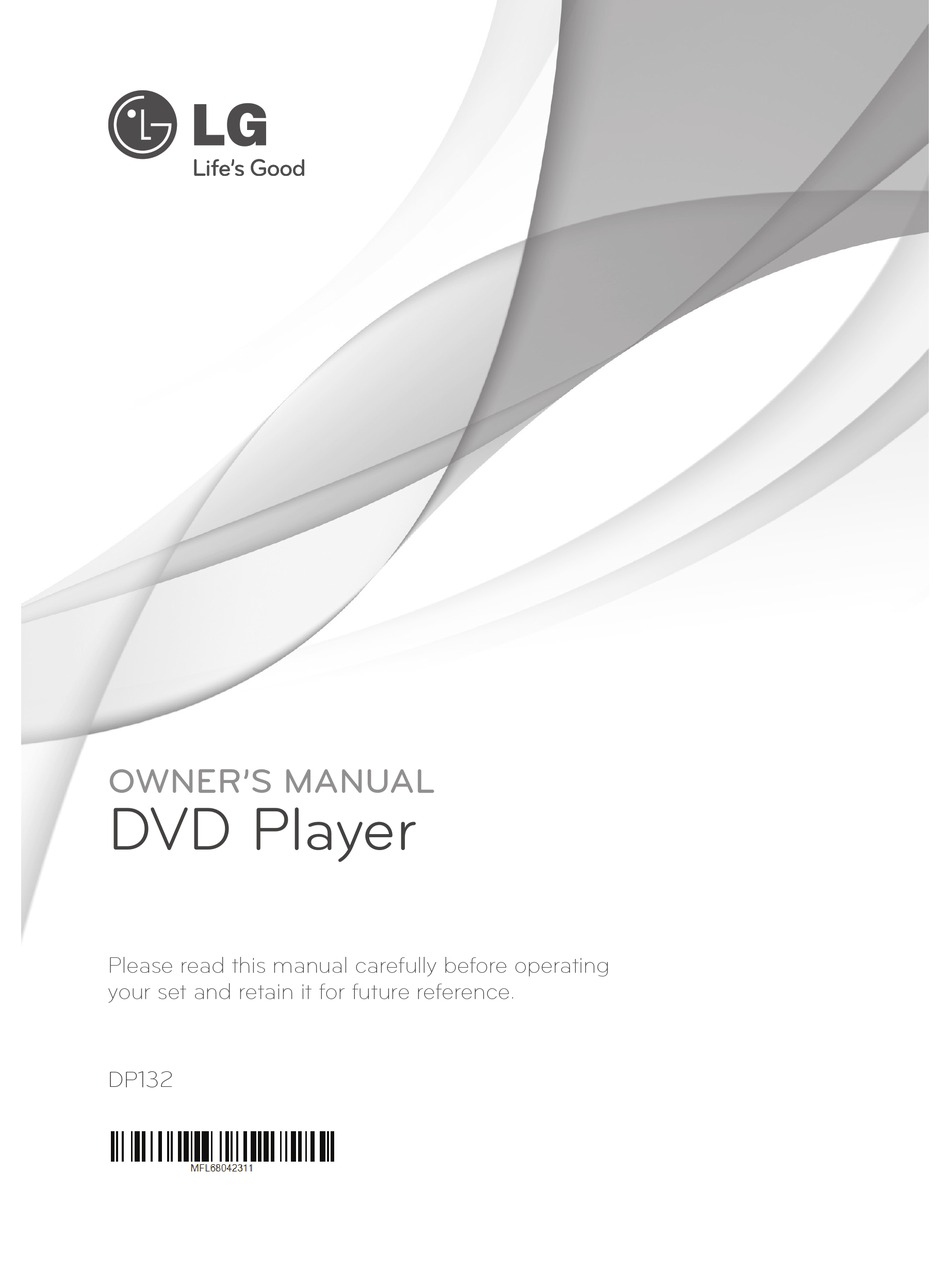 LG DP132 OWNER'S MANUAL Pdf Download | ManualsLib