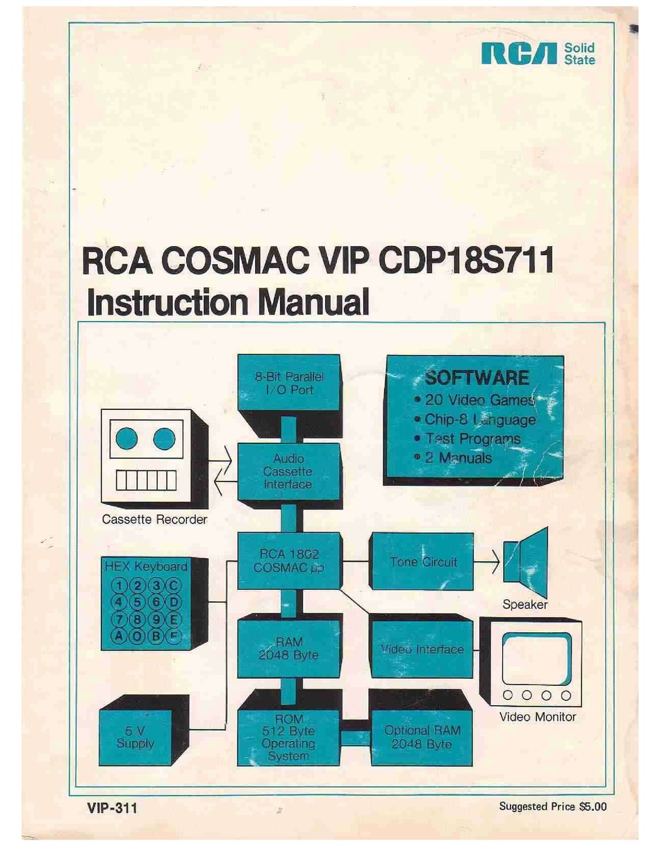 RCA CDP18S711 INSTRUCTION MANUAL Pdf Download | ManualsLib