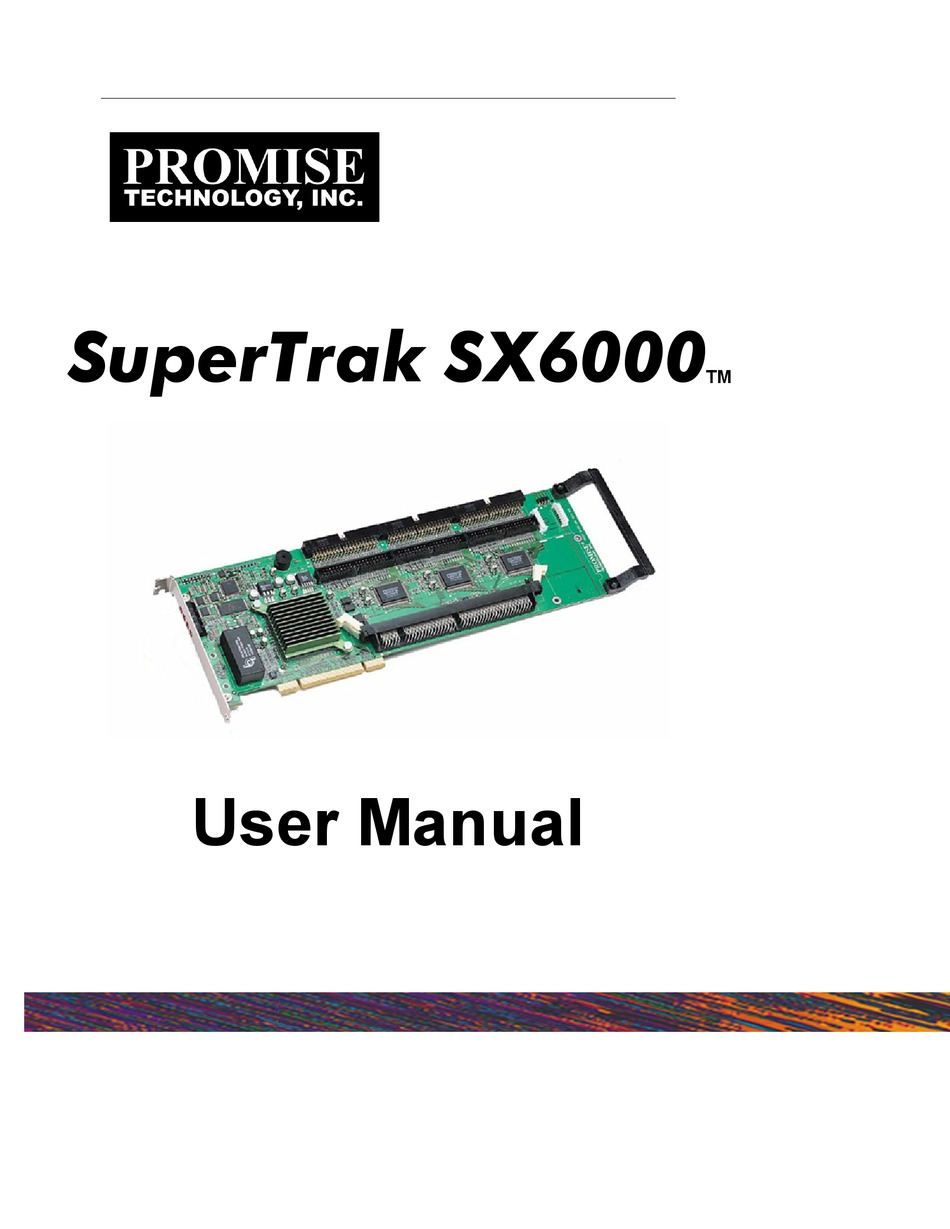 Что такое promise supertrak ex series driver for windows