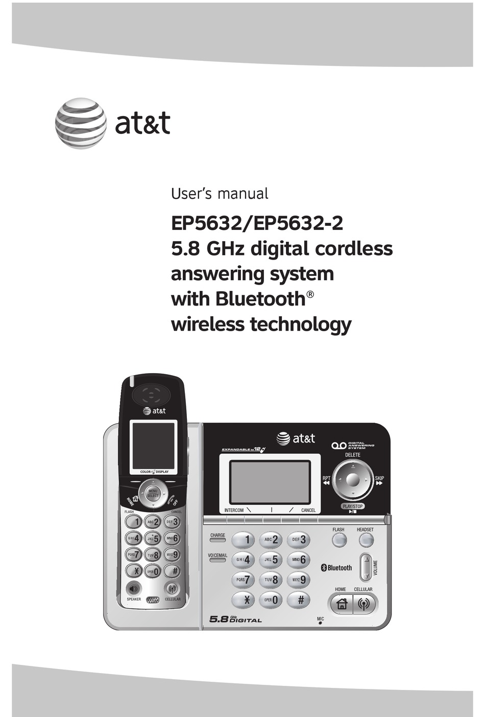 AT&T EP5632 USER MANUAL Pdf Download ManualsLib
