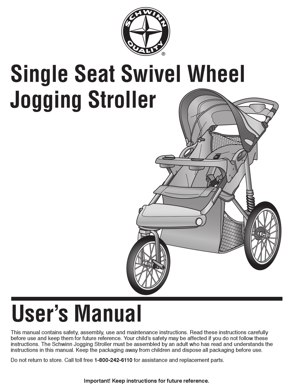 how to fold schwinn jogging stroller