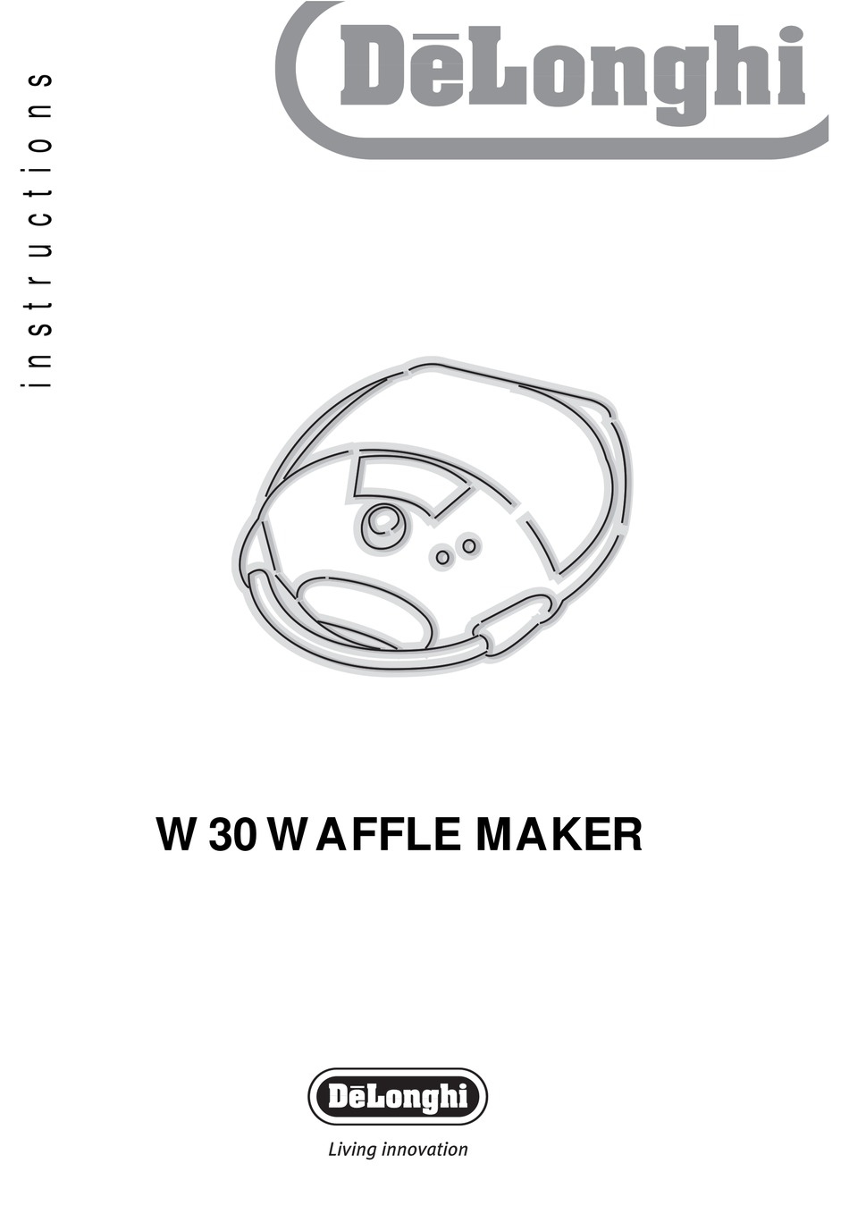 DELONGHI W30 INSTRUCTIONS MANUAL Pdf Download ManualsLib