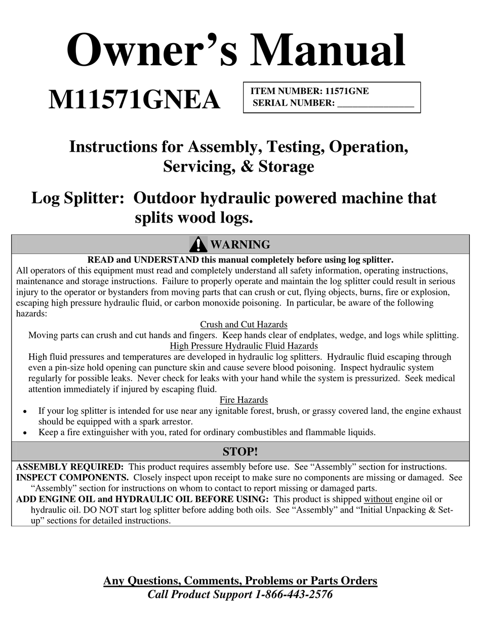 northern-tool-equipment-m11571gnea-owner-s-manual-pdf-download