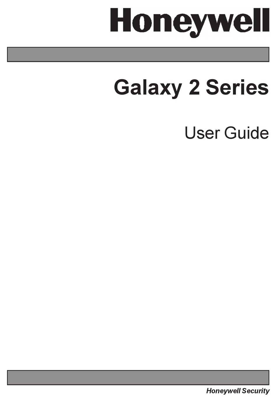 honeywell galaxy rss software manual