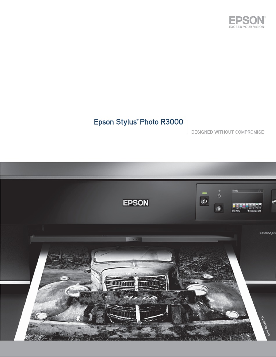 EPSON STYLUS PHOTO R3000 SPECIFICATIONS Pdf Download ManualsLib
