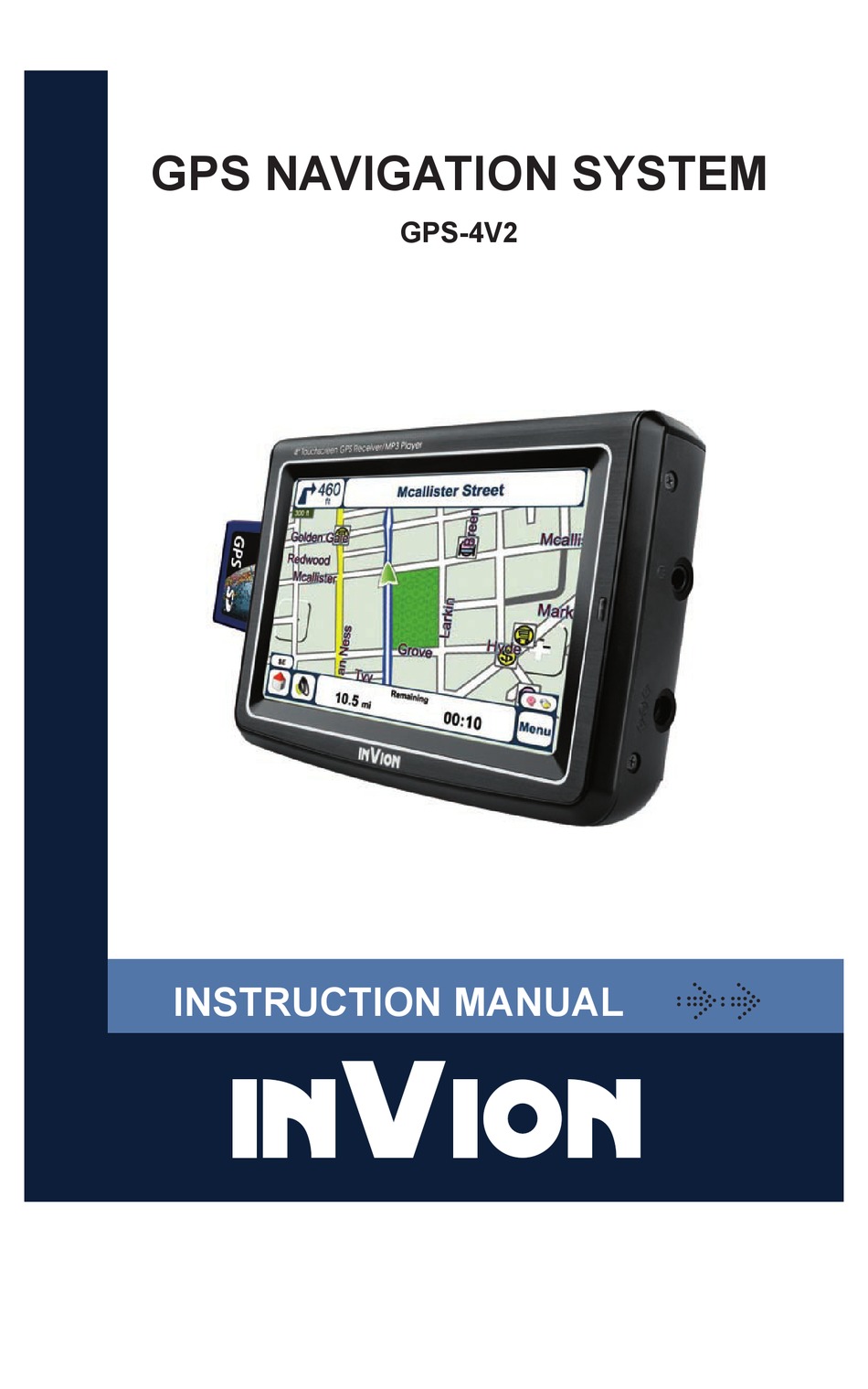 Map Manager Menu Invion Instruction Manual 12] | ManualsLib