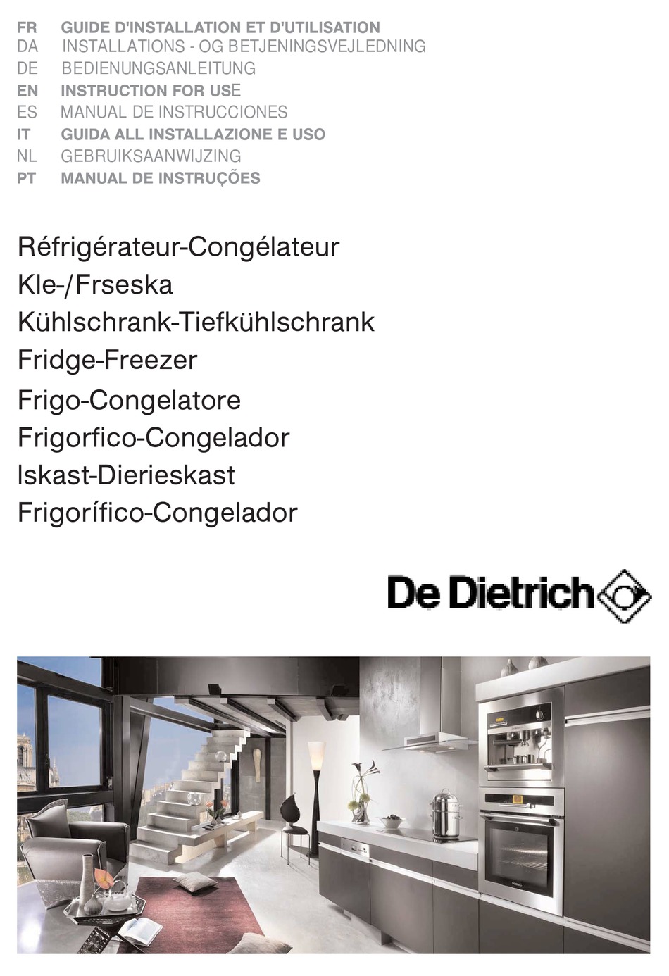 Dedietrich Fridge Freezer Instructions For Use Manual Pdf Download Manualslib