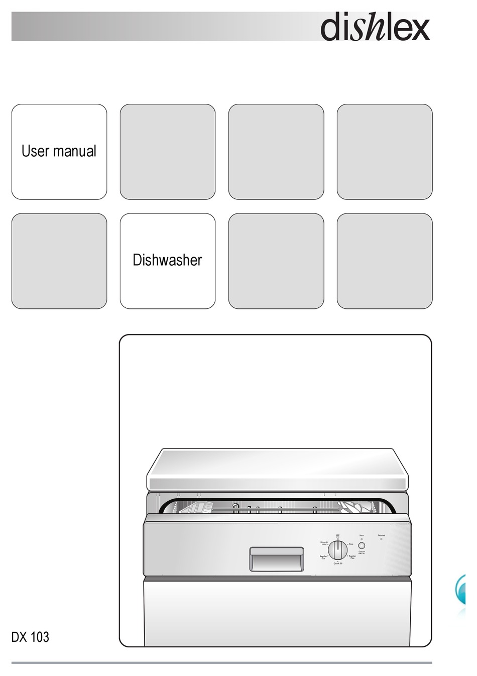 Dishlex dishwasher hot sale dx103sk