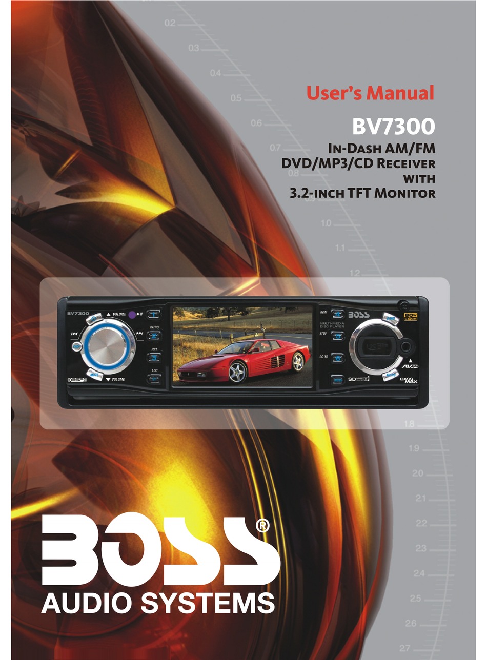 BOSS BV7300 USER MANUAL Pdf Download | ManualsLib