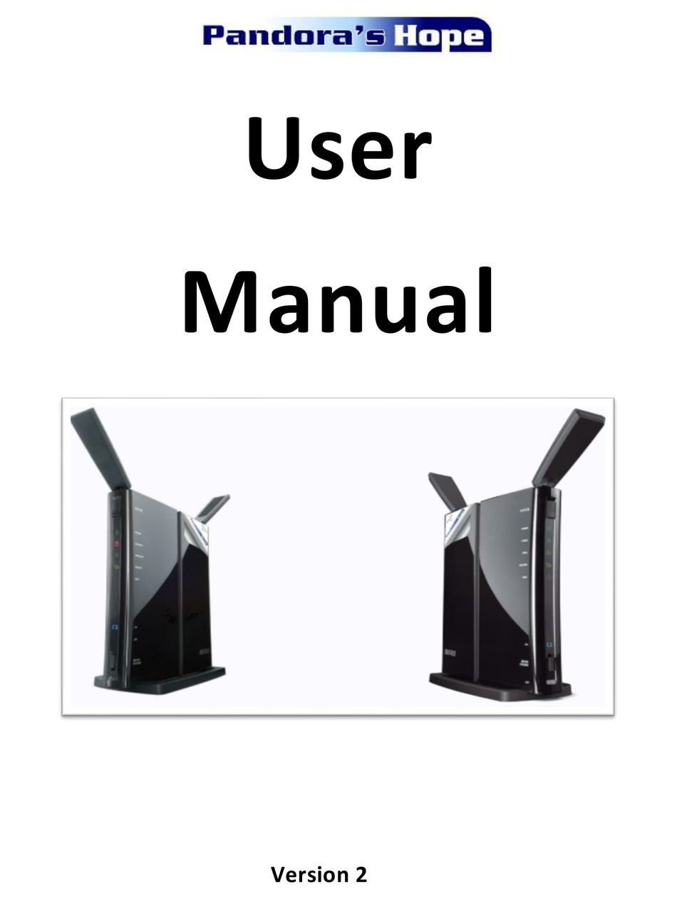 Pandora S Hope Router User Manual Pdf Download Manualslib