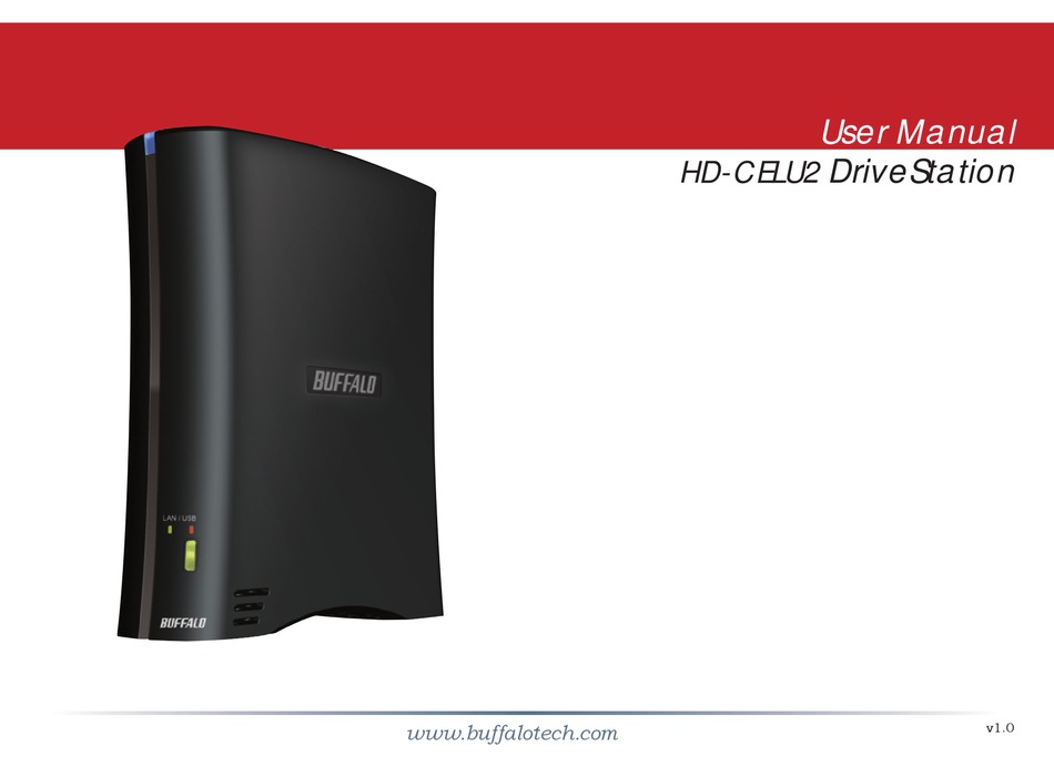 BUFFALO HD-CELU2 DRIVESTATION USER MANUAL Pdf Download ManualsLib