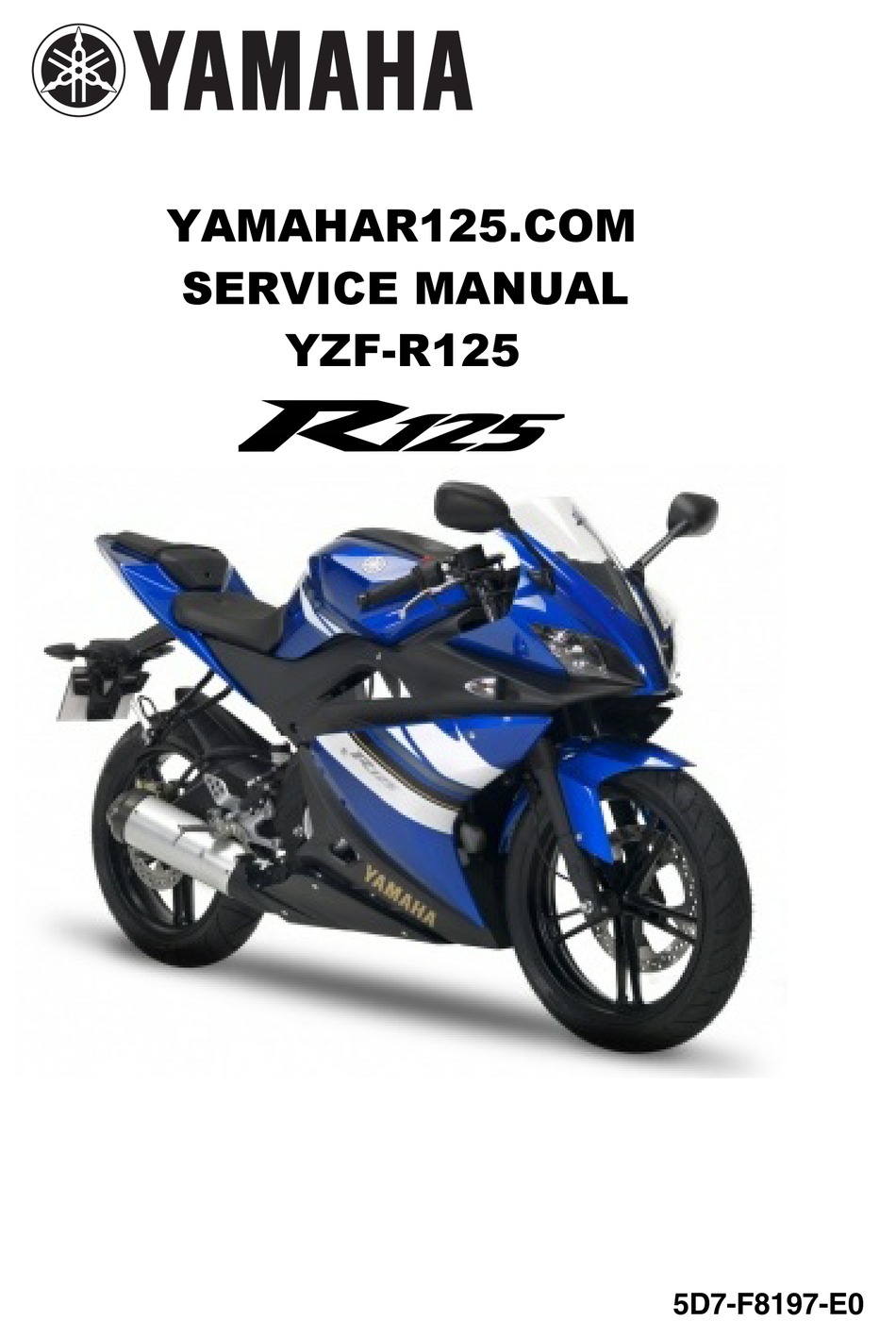 yamaha yp 125 service manual