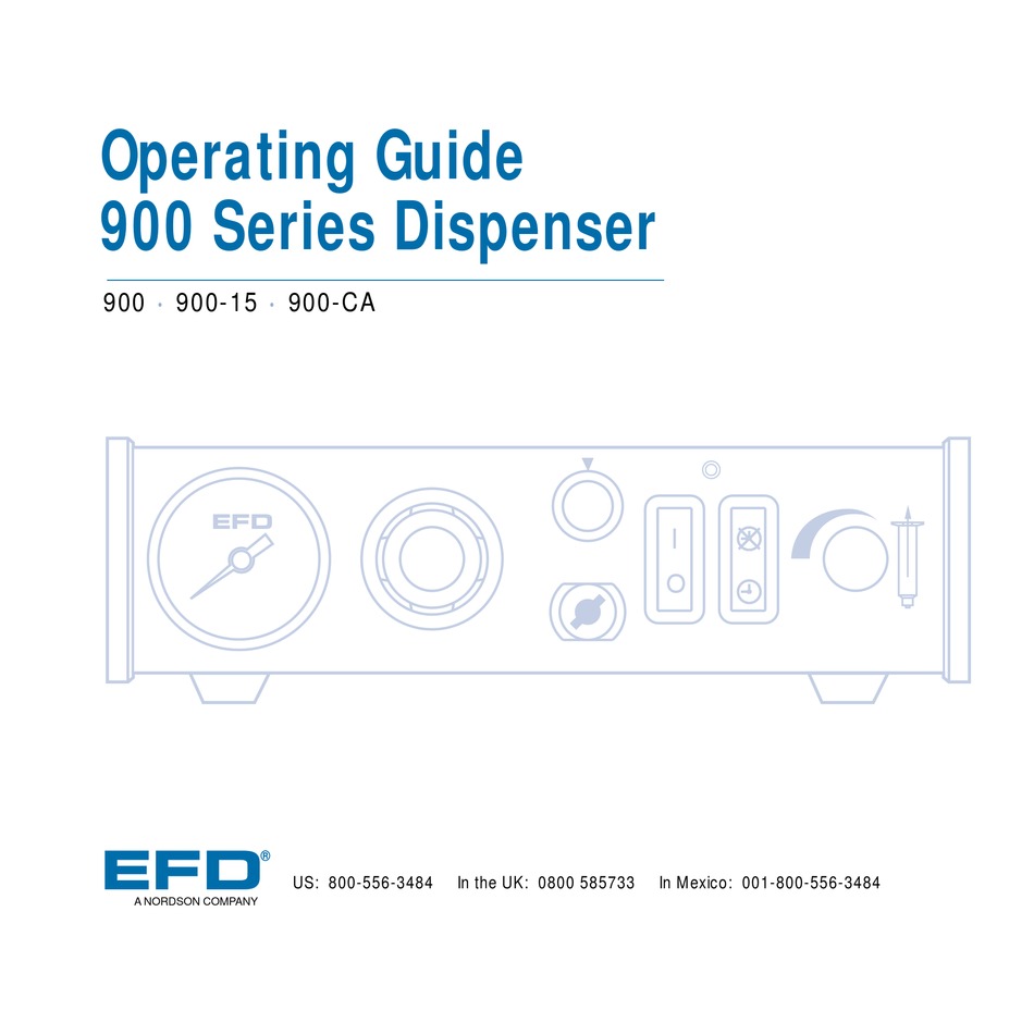 EFD 900 OPERATING MANUAL Pdf Download ManualsLib