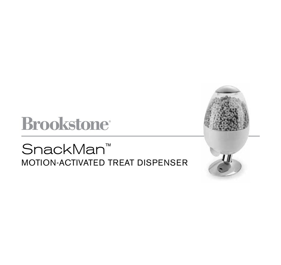 BROOKSTONE SNACKMAN INSTRUCTIONS MANUAL Pdf Download ManualsLib