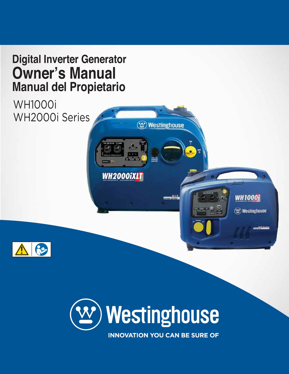 WESTINGHOUSE WH2000I SERIES OWNER'S MANUAL Pdf Download ManualsLib