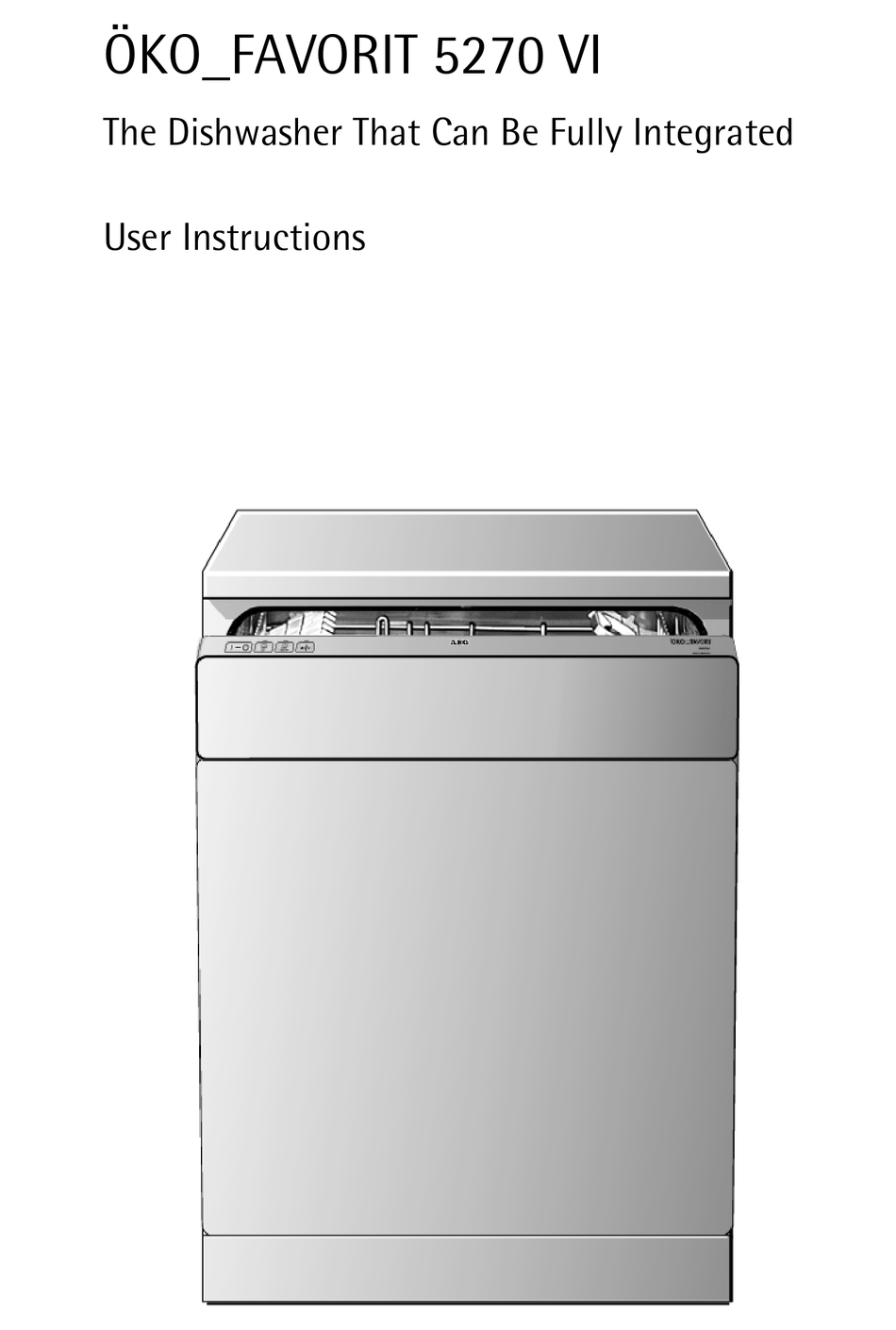 aeg compact integrated dishwasher