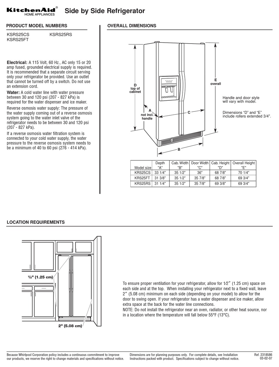 User manual KitchenAid 9 Speed 5KHM9212 (English - 286 pages)