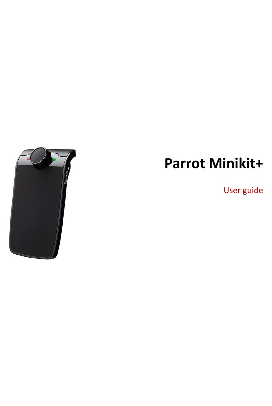 parrot minikit 