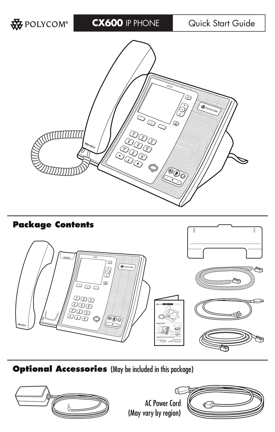 CX600 QUICK START MANUAL Pdf Download ManualsLib